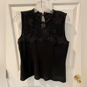 Luck Brand Lacy Blouse